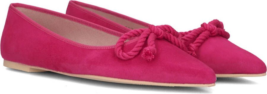 PRETTY BALLERINAS Ballerina Dames 47987 Maat: 37 Materiaal: Suède Kleur: Roze