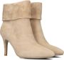 PS Poelman Clshn0069-03rpoe Enkellaarsjes Enkelboots met rits Dames Beige - Thumbnail 1