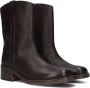 PS Poelman Esmee Enkelboots Enkellaarsjes Dames Bruin - Thumbnail 1