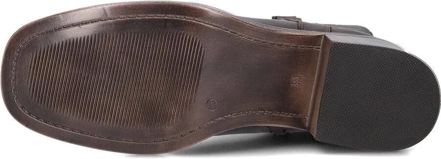 PS Poelman Esmee Enkelboots Enkellaarsjes Dames Bruin - Foto 5