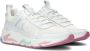 Runner Sneaker P7069 Lage sneakers Leren Sneaker Dames Wit - Thumbnail 1