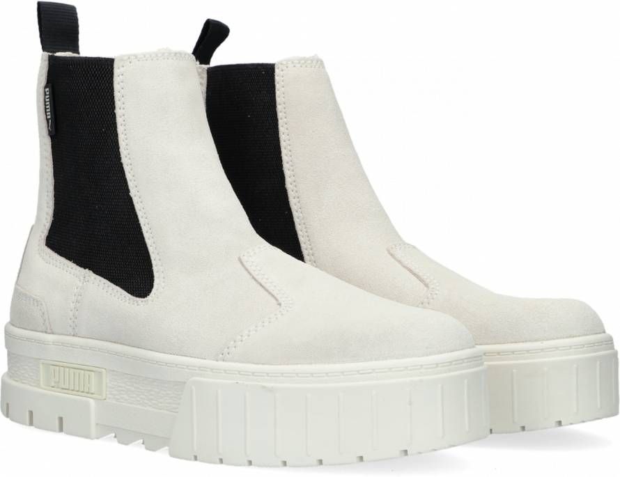 PUMA Mayze Chelsea Wn Chelsea boots Enkellaarsjes Dames Beige