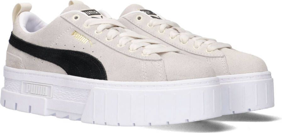 Puma Beige Lage Sneakers Mayze Wn's