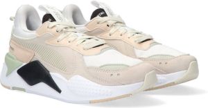 Puma RS-X Reinvent suède sneakers wit zand zwart