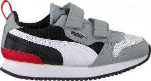 Puma R78 V Inf sneakers lichtgrijs zwart wit