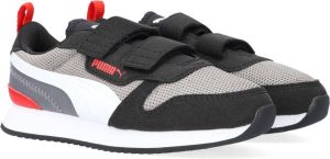 PUMA R78 V INF kinder sneakers Grijs Uitneembare zool