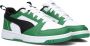 Puma Rebound V6 Lo sneakers wit zwart groen Leer Meerkleurig 26 - Thumbnail 1