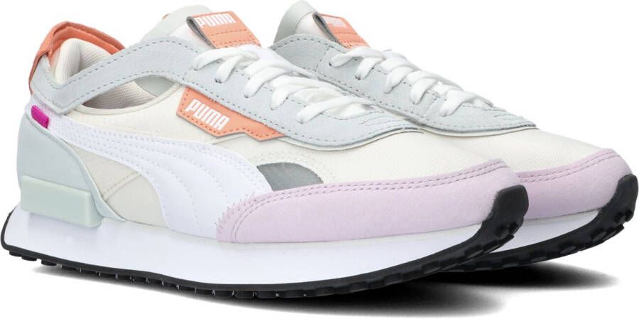 Puma Platform Stoffen Sneakers met Ronde Neus Multicolor Dames