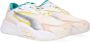 PUMA Hedra Ocean Queen Wn's Lage sneakers Leren Sneaker Dames Beige - Thumbnail 1