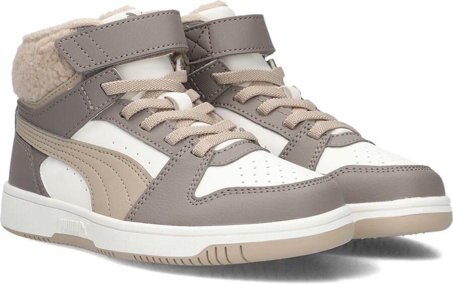 PUMA Beige Sneakers Rebound Slam Mid Cozy Ac + Ps