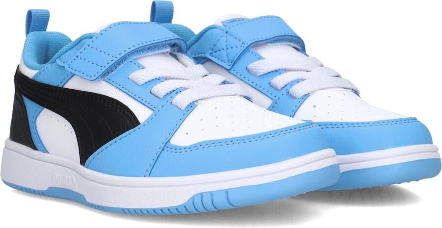 PUMA Rebound V6 Lo AC+ PS Unisex Sneakers Team Light Blue- Black- White