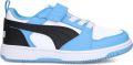 PUMA Rebound V6 Lo AC+ PS Unisex Sneakers Team Light Blue- Black- White - Lichtblauw