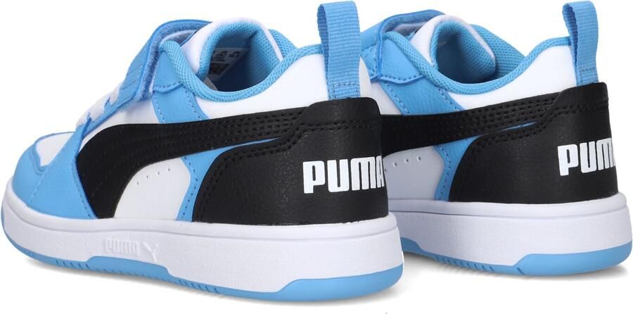 PUMA Rebound V6 Lo AC+ PS Unisex Sneakers Team Light Blue- Black- White - Foto 5