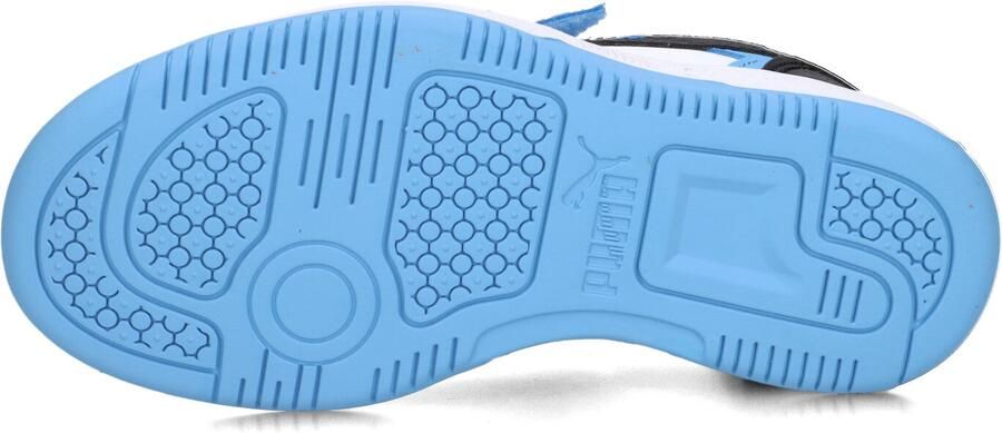 PUMA Rebound V6 Lo AC+ PS Unisex Sneakers Team Light Blue- Black- White - Foto 4
