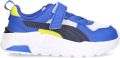 Puma Trinity 2 LT sneakers lichtgrijs blauw Jongens Meisjes Mesh Meerkleurig - Blauw