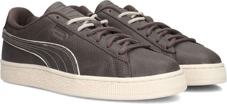 PUMA Suede Bloom Dress-up Sneakers Dames Leren Sneaker Bruin