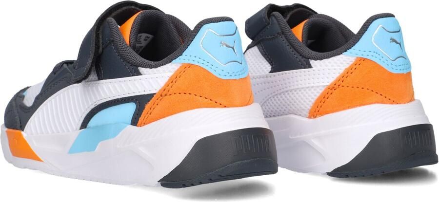 PUMA Sneakers lichtblauw antraciet oranje wit - Foto 4
