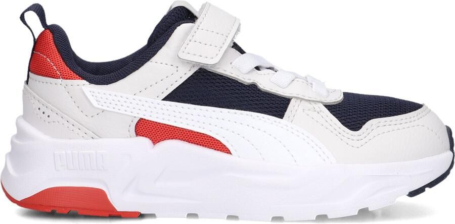 Puma Trinity mesh sneakers donkerblauw wit Meerkleurig