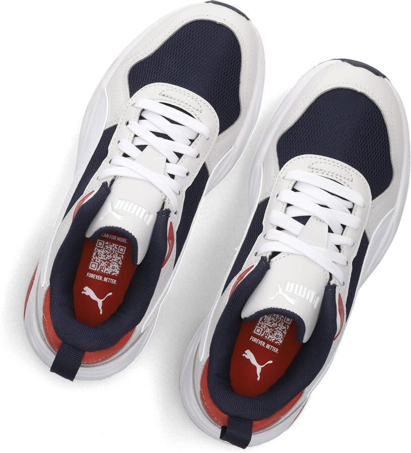 Puma Trinity 2 LT mesh sneakers wit donkerblauw - Foto 2