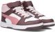 PUMA Rode Sneakers Rebound Slam Mid Ac + Ps - Rood