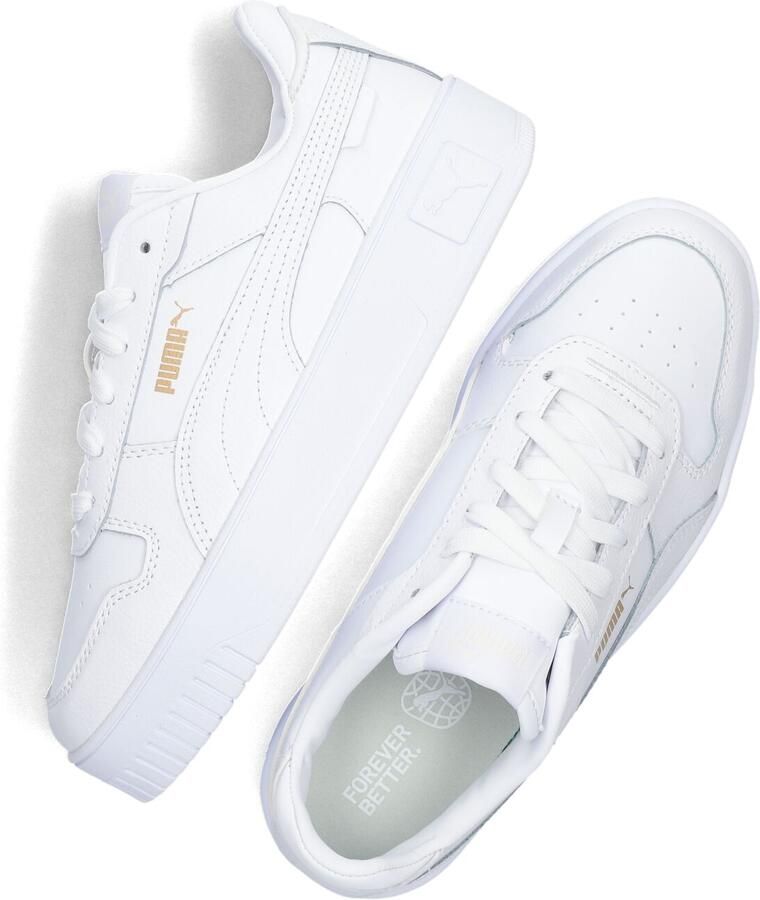 Puma Sneakers van leer met contrastgarnering model 'Carina Street' - Foto 5
