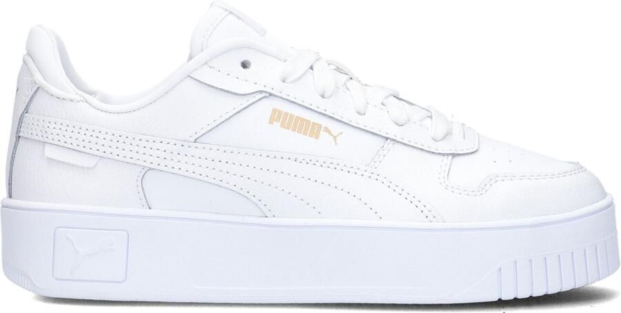 Puma Sneakers van leer met contrastgarnering model 'Carina Street'