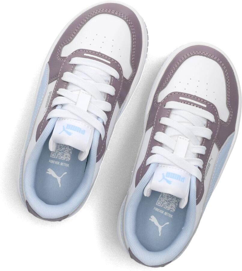 PUMA Carina Street Jr Sneakers Kids Leren Sneaker Paars - Foto 3