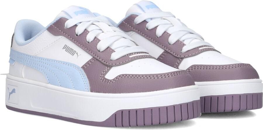 PUMA Carina Street Jr Sneakers Kids Leren Sneaker Paars