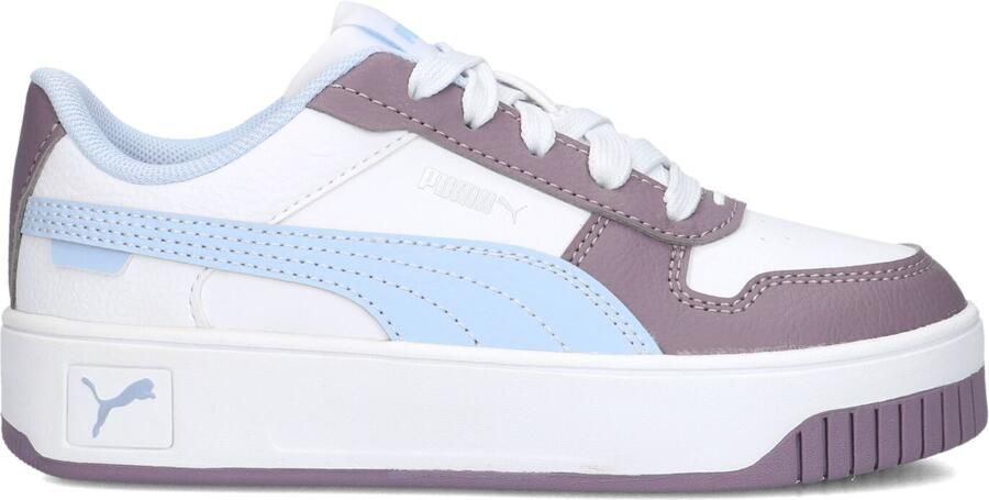 PUMA Carina Street Jr Sneakers Kids Leren Sneaker Paars