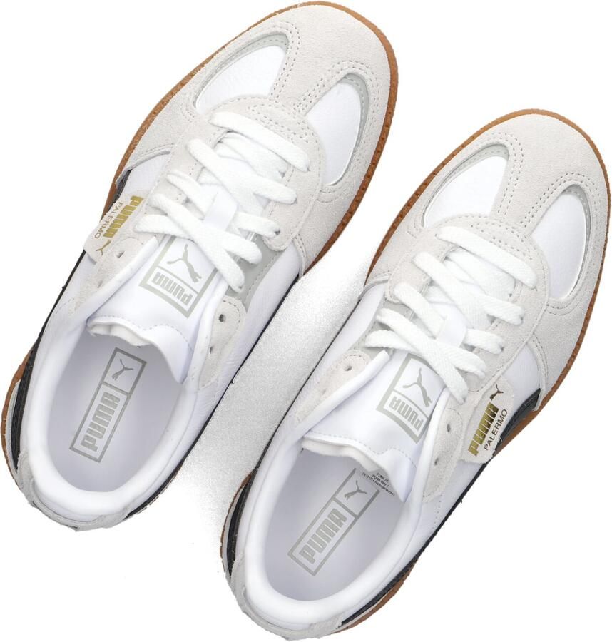 Puma Palermo Dames Schoenen Wit Leer Foot Locker - Foto 4