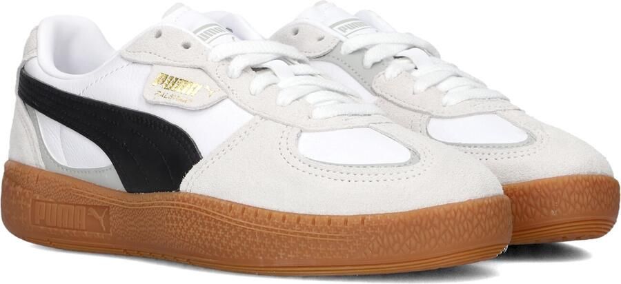 Puma Palermo Dames Schoenen Wit 37.5 Leer Foot Locker