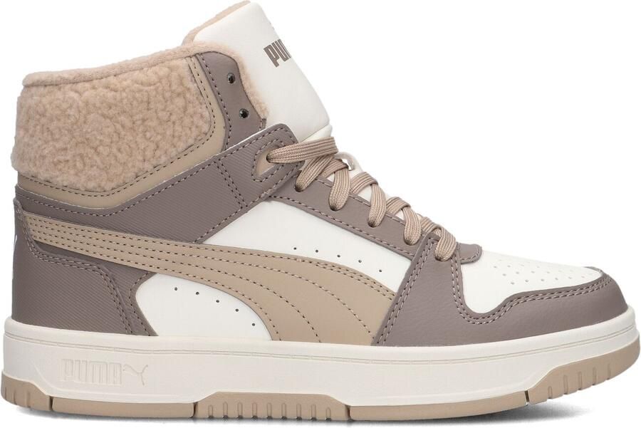 PUMA Witte Sneakers Rebound Slam Mid Cozy - Foto 3