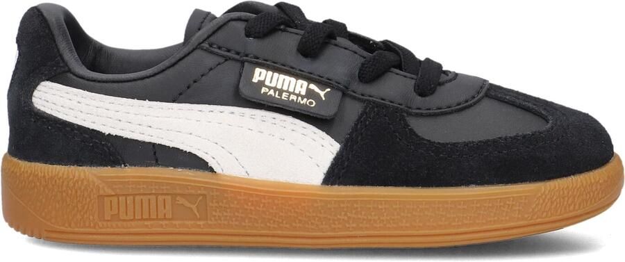 Puma Palermo sneaker van leer met suède details