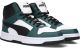 PUMA Zwarte Sneakers Rebound Slam Mid Jr - Zwart