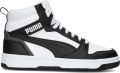 Puma Rebound V6 Mid Jr White Black shadow Gray (gs) Fashion sneakers Schoenen weiß 37.5 beschikbare maaten:37.5 38.5 39 - Wit