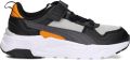 Puma Trinity 4 LT imitatieleren sneakers grijs zwart oranje Imitatieleer - Zwart