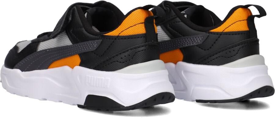 Puma Trinity 4 LT imitatieleren sneakers grijs zwart oranje - Foto 7
