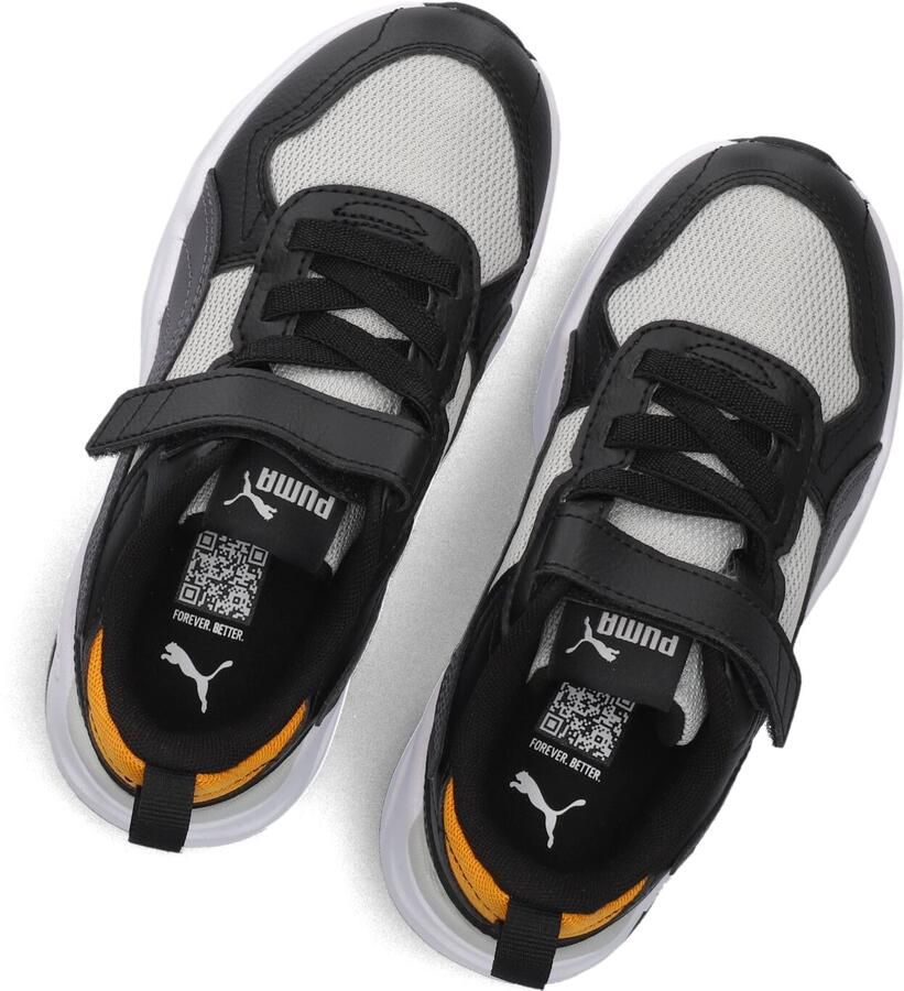 Puma Trinity 4 LT imitatieleren sneakers grijs zwart oranje - Foto 2