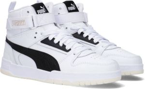 Puma Game Halfhoge Sneaker Stoere en Comfortabele Jongens Sneaker Wit Dames
