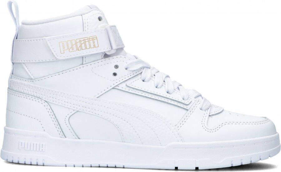 PUMA Rbd Game Jr Hoge sneakers Jongens Wit