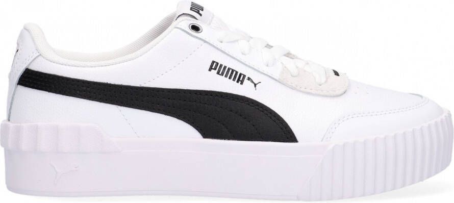Puma Witte Lage Sneakers Carina Lift