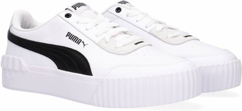 Puma Witte Lage Sneakers Carina Lift