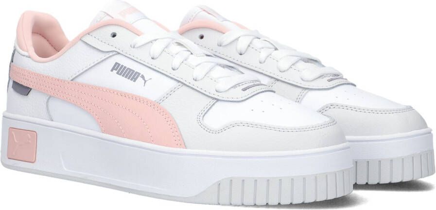 Puma Sneakers van leer met contrastgarnering model 'Carina Street'