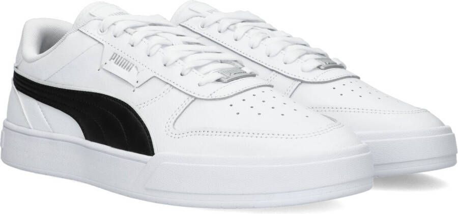 PUMA Caven Dime Lage sneakers Leren Sneaker Heren Wit