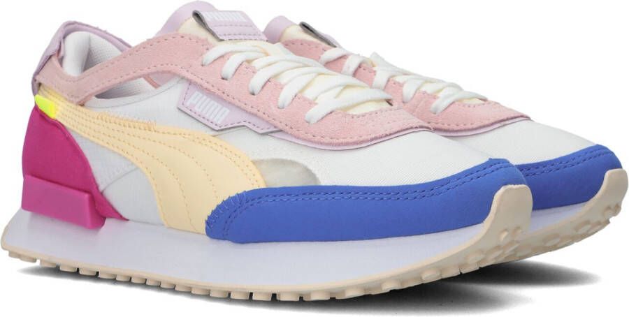 Puma Platform Stoffen Sneakers met Ronde Neus Multicolor Dames