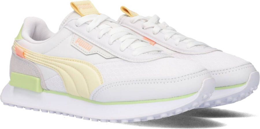 PUMA Future Rider Pastel Wn's Lage sneakers Leren Sneaker Dames Wit