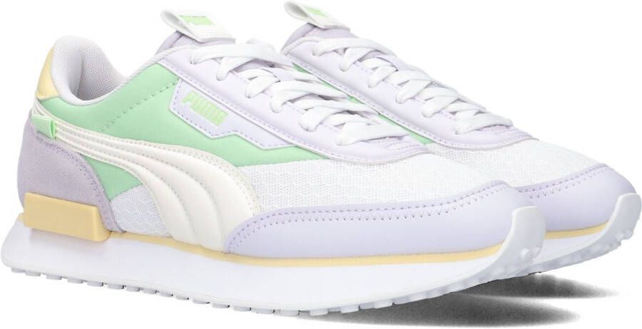 PUMA Future Rider Pastel Wn's Lage sneakers Leren Sneaker Dames Wit