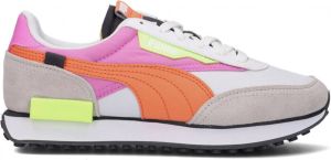 PUMA Future Rider Play On Lage sneakers Leren Sneaker Dames Wit
