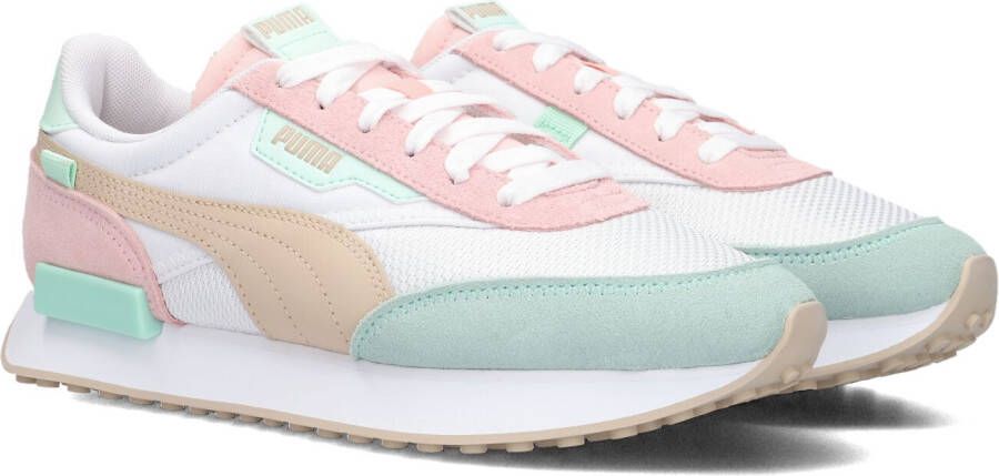 Puma Witte Lage Sneakers Future Rider Soft Wns