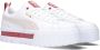 PUMA Mayze Lth Wn Lage sneakers Leren Sneaker Dames Wit - Thumbnail 1